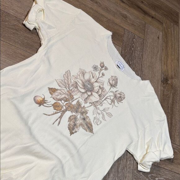 Free People Vintage Souls Fall Floral Maxi Top - Picture 5 of 7